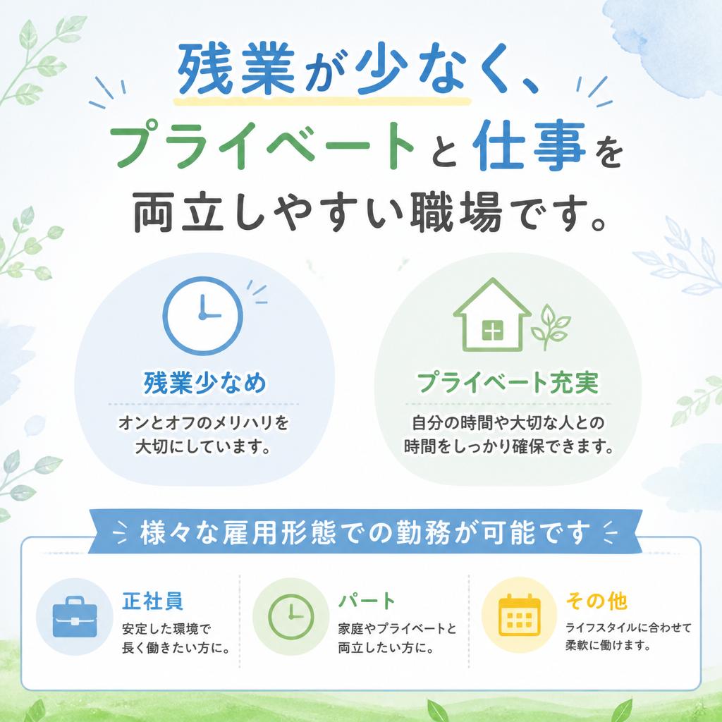 働きやすい職場環境