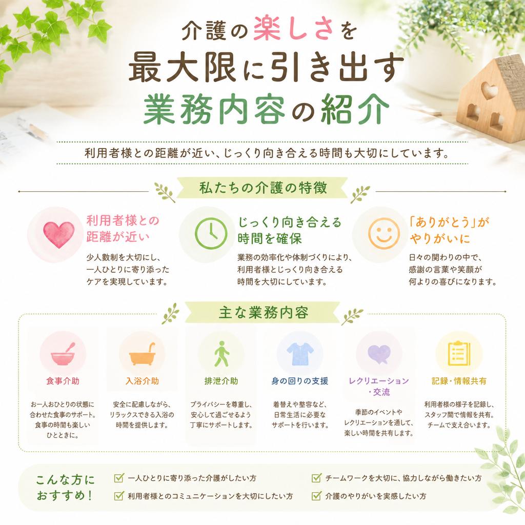 4. 充実した業務内容